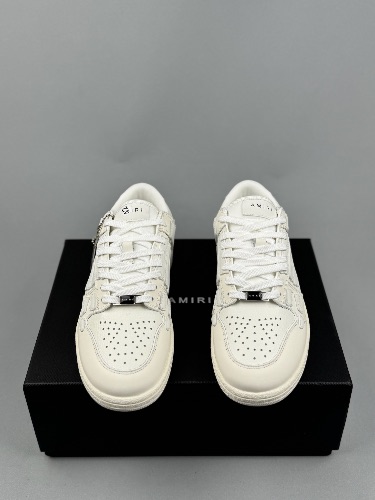 AMIRI Skel Top Low sneakers in white leather — 3