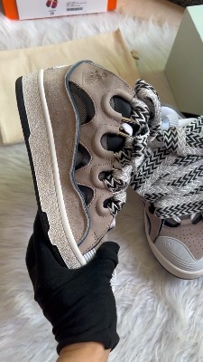 Lanvin Curb sneakers in a grey — 5