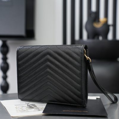 Saint Laurent Cassandre Matelassé Flap Pouches — 7