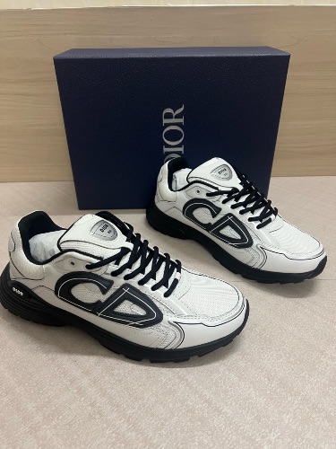 Dior B30 sneakers in white technical mesh — 4
