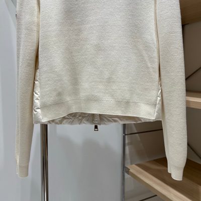 Moncler Cotton Padded Cardigan — 10
