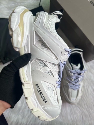 Balenciaga Wmns Track Sneakers in White Lilac — 4