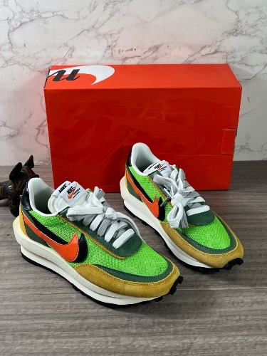 Nike x Sacai LDWaffle Green Gusto sneakers — 4