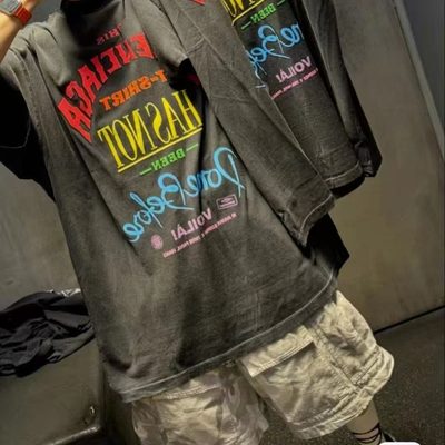 Balenciaga light grey camo cargo shorts — 3