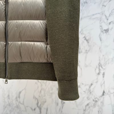 Moncler Logo-Appliquéd Wool-Trimmed Quilted Shell Hooded Down Jacket — 6