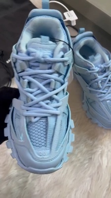 Balenciaga Track sneakers in light blue — 5