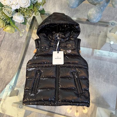 Moncler Enfant Ania Hooded Down Gilet for children — 7