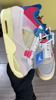Nike Air Jordan 4 Retro Union LA Guava Ice sneakers — 5