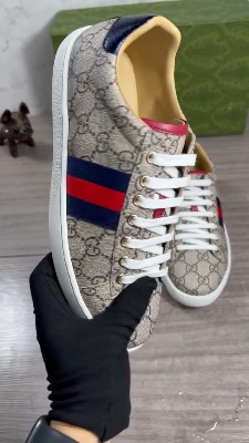 Gucci Ace sneakers in GG Supreme canvas — 5