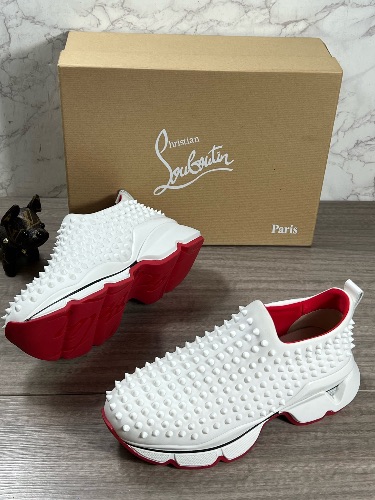 Christian Louboutin Spike Sock Donna sneakers. — 4
