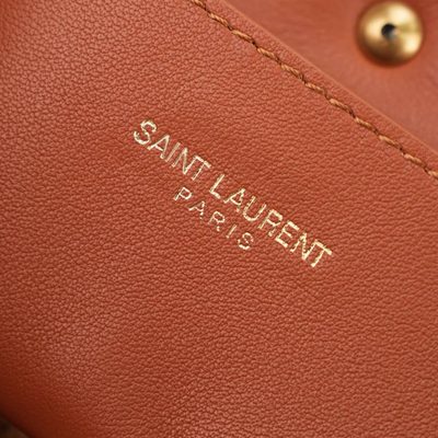 Saint Laurent Manon Mini Raffia and Leather Shoulder Bag — 12