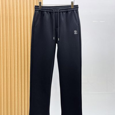 Brunello Cucinelli zip-up hoodie and matching sweatpants set — 3