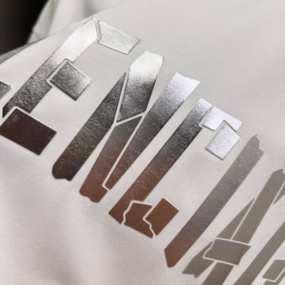 Balenciaga Black Cotton Oversized Tape Logo T-Shirt — 5