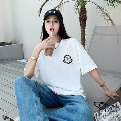 Moncler oversized logo t-shirt — 10