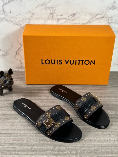 Louis Vuitton Lock It Flat Mules — 3
