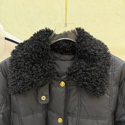 Moncler Cygnes Belted Short Down Jacket — 4