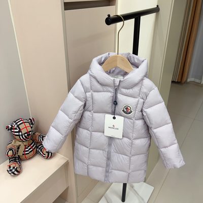 Moncler children's hooded puffer jacket