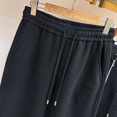 LOEWE zip-up hoodie and matching sweatpants set — 18