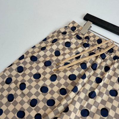 Louis Vuitton Damier Silk Shorts — 6