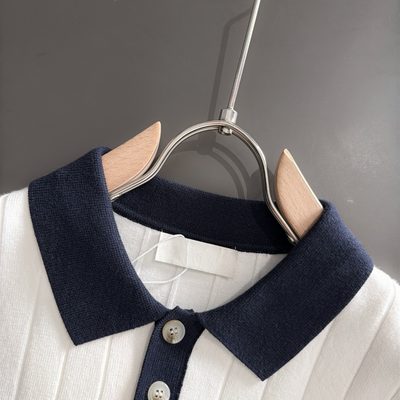 LV long-sleeve polo sweater — 3