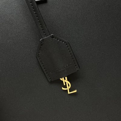 Saint Laurent Shopping E/W Leather Tote Bag — 6