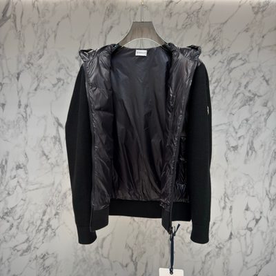 Moncler Logo-Appliquéd Wool-Trimmed Quilted Shell Hooded Down Jacket — 5