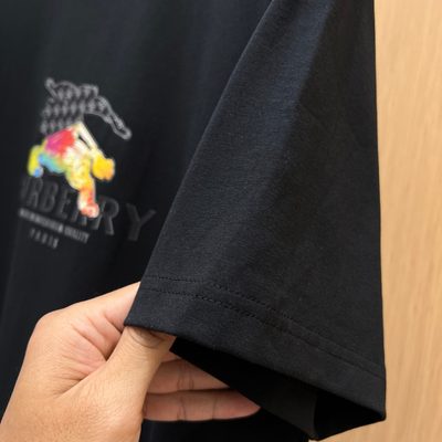 Burberry black cotton t-shirt — 7