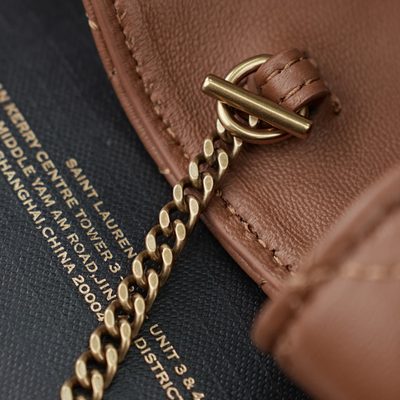 Saint Laurent Gaby Chain Phone Holder — 13