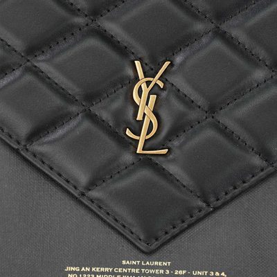 Saint Laurent Paris envelope pouch — 11