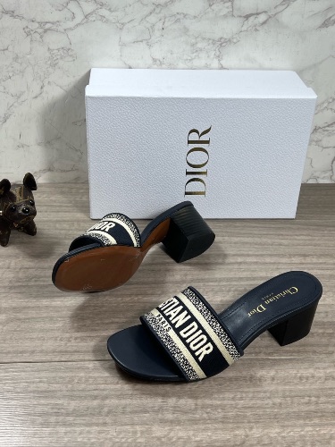 Christian Dior Dway heeled slides — 4