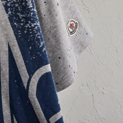 Moncler t-shirt is a grey — 6