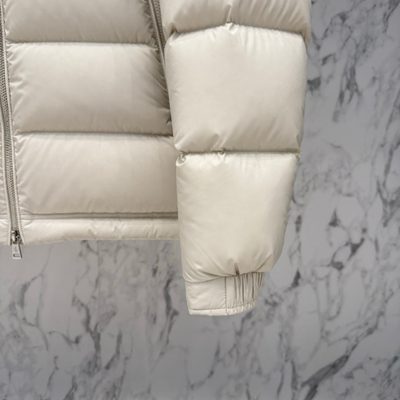 Moncler hooded short puffer jacket — 7