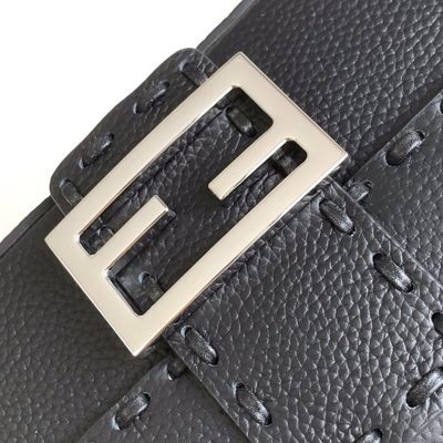 Fendi Baguette macro-stitch messenger bag (T) — 7