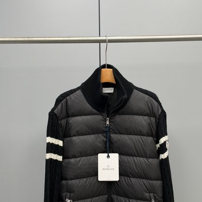 Moncler Padded Wool Zip-Up Cardigan — 3
