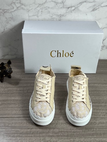 Chloé Lauren lace sneakers — 3