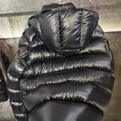 Moncler Maya Hooded Short Down Jacket — 6