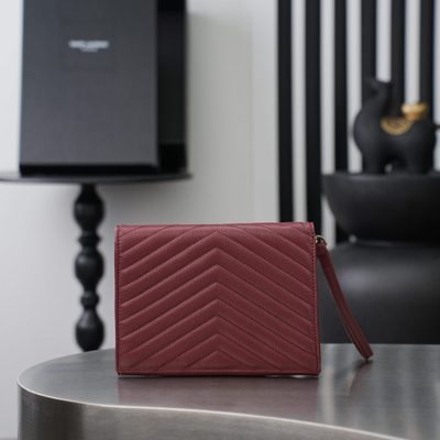 Saint Laurent Cassandre Matelassé Flap Pouches — 5
