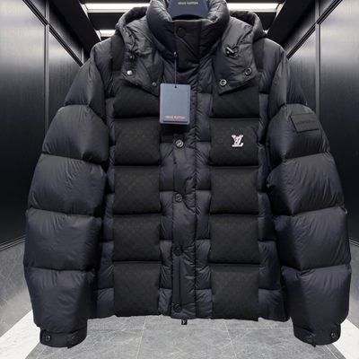Louis Vuitton Monogram Down Blouson in black — 5