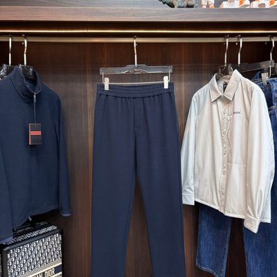 Zegna full-zip jacket and matching trousers set — 4