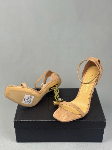 Saint Laurent Opyum suede sandals