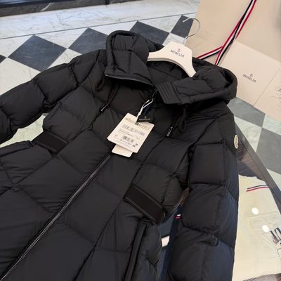 Moncler Faucon Belted Down Coat — 5