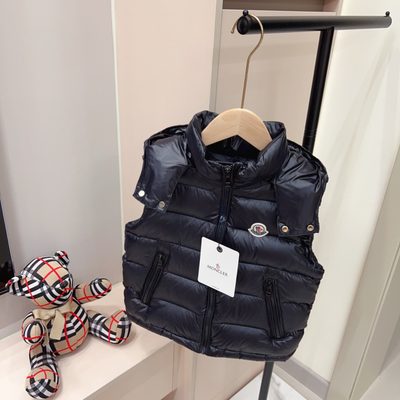 Moncler Enfant Ania Hooded Down Gilet — 3
