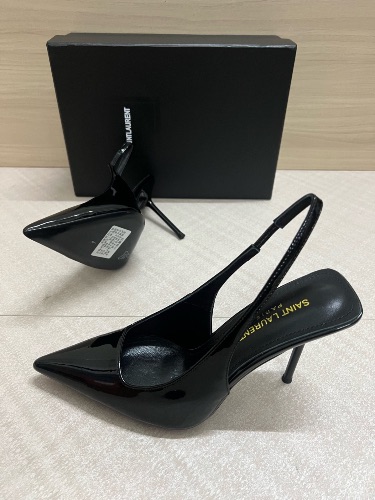 Saint Laurent patent leather slingback pumps