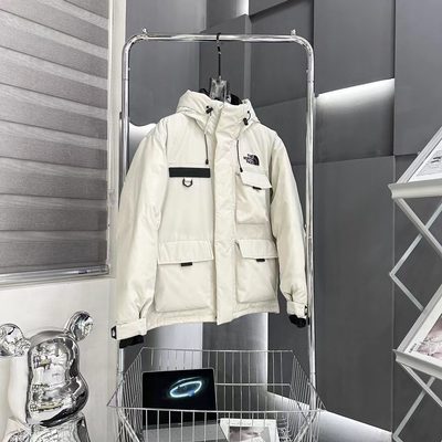 The North Face multi-pocket cargo down puffer jacket — 6