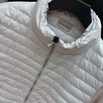 Moncler Padded Wool Zip-Up Cardigan — 6