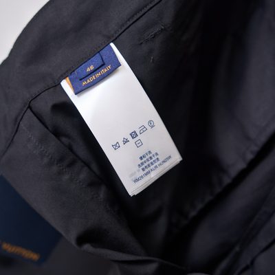 Louis Vuitton Ripstop Cotton Cargo Trousers in black — 10