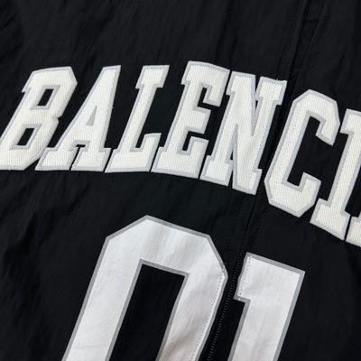 Balenciaga Basketball Series Tracksuit Jacket in black — 9