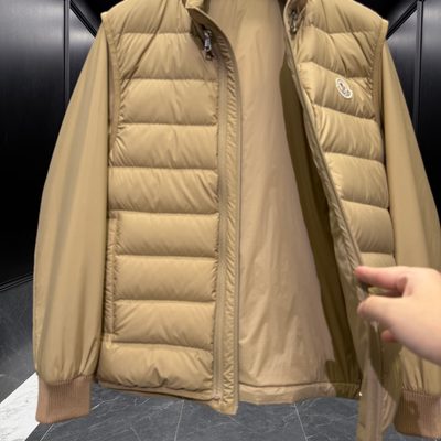 Moncler Verney 3-in-1 Short Down Jacket — 8