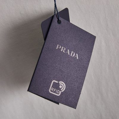 Prada raised logo round-neck T-shirt — 9