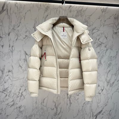 Moncler hooded short puffer jacket — 5